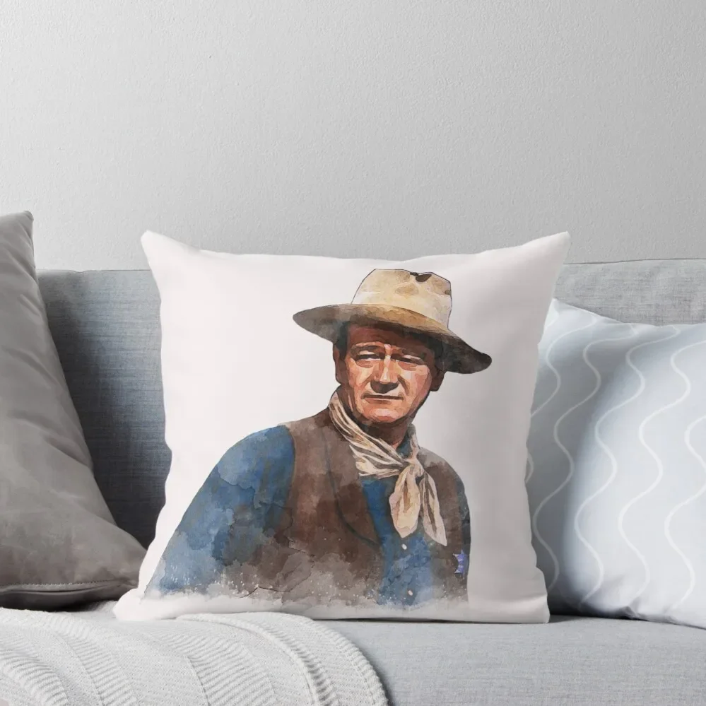 John Wayne The Duke - Watercolor Throw Pillow Embroidered Cushion Cover Luxury Room Decorative Cushions bed pillows pillow
John Wayne The Duke - Watercolor Throw Pillow Embroidered Cushion Cover Luxury Room Decorative Cushions bed pillows pillow