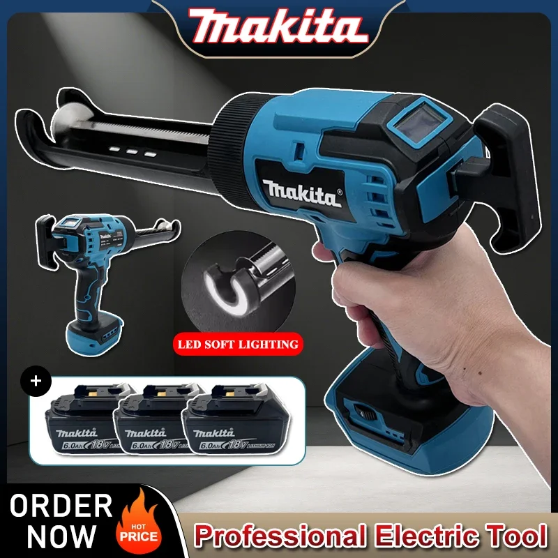 Беспроводной пистолет для герметика Makita: электрический клеевой пистолет для стекла, цемента, герметизации, заполнения стеклянных дверей и окон
Беспроводной пистолет для герметика Makita: электрический клеевой пистолет для стекла, цемента, герметизации, заполнения стеклянных дверей и окон