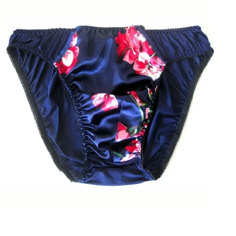 Man's Floral Printing Silky Touch Panties Sissy Smooth Low Waist Briefs Live Show Dance Costumes BF Private Party Harajuku
Man's Floral Printing Silky Touch Panties Sissy Smooth Low Waist Briefs Live Show Dance Costumes BF Private Party Harajuku