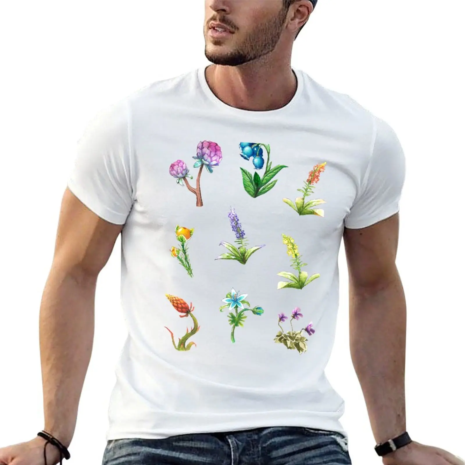 BOTW flowers T-Shirt man t shirt graphic man t shirt cotton high quality T-Shirt
BOTW flowers T-Shirt man t shirt graphic man t shirt cotton high quality T-Shirt