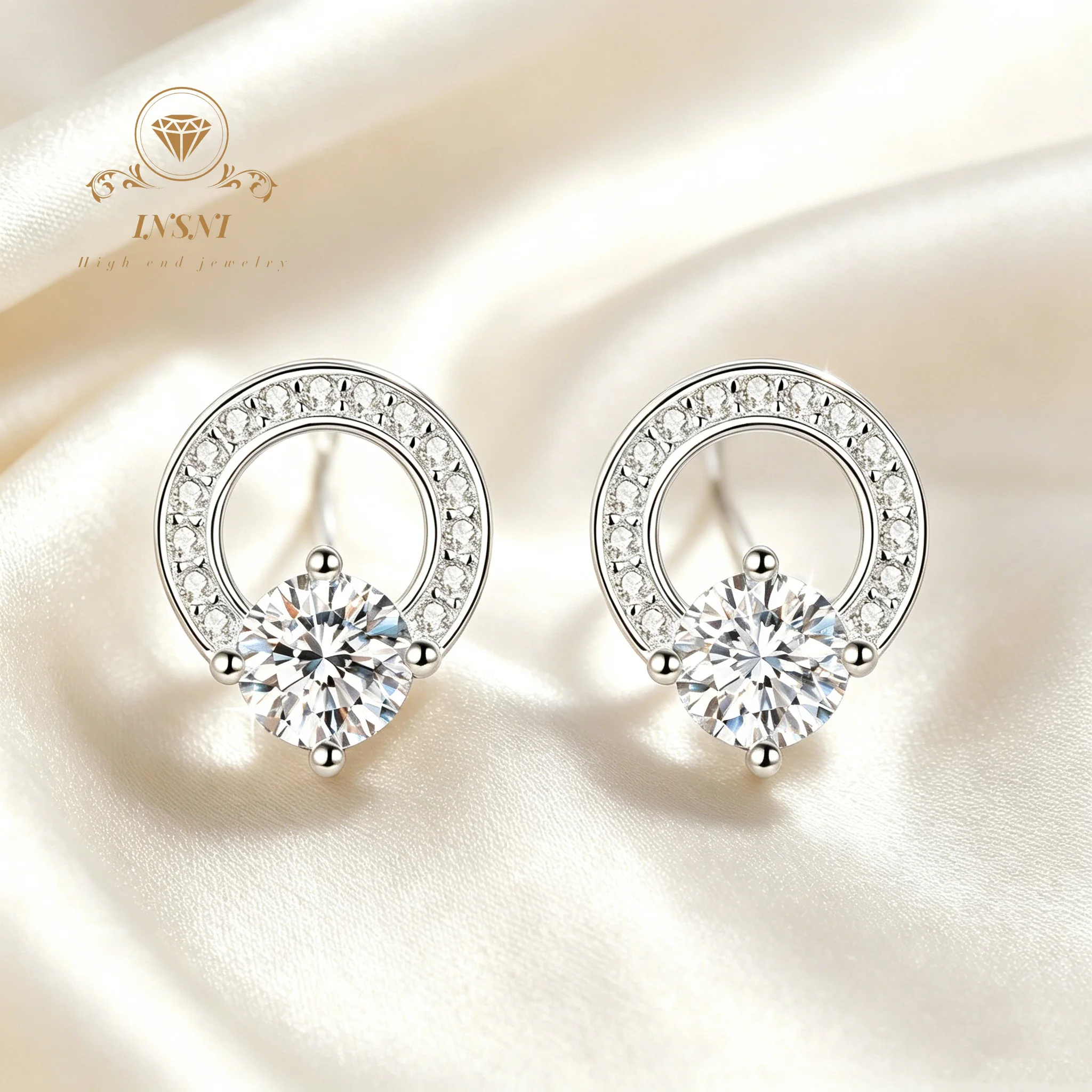 S925 Moissanite Simple Version Stud Earrings Women's Light Luxury High-end Stud Earrings Affordable Light Luxury Jewelry Gift
S925 Moissanite Simple Version Stud Earrings Women's Light Luxury High-end Stud Earrings Affordable Light Luxury Jewelry Gift
