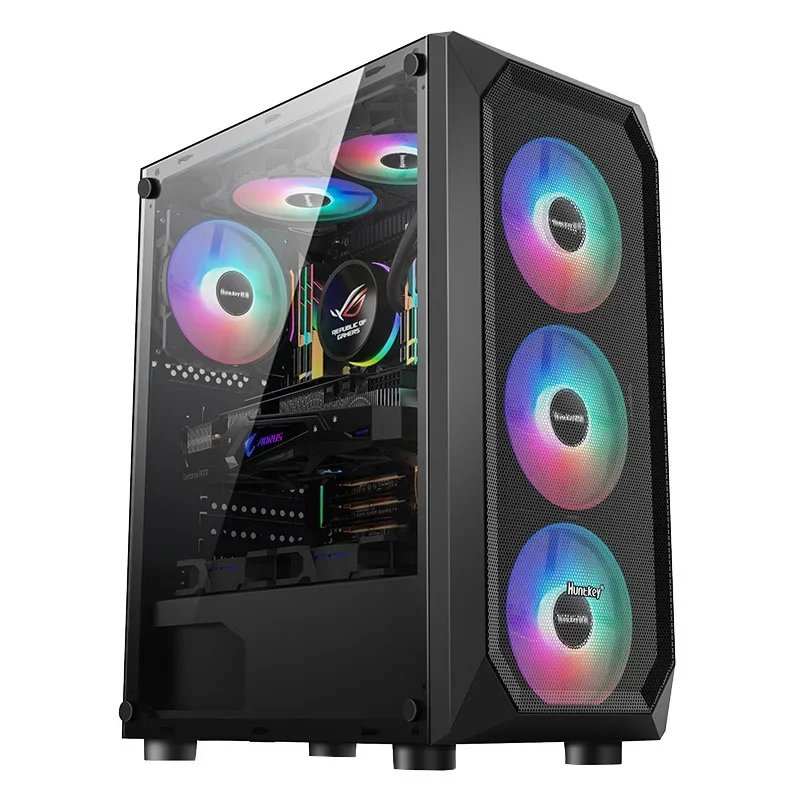 Office Full Game Water Cooled Esports Empty Box Night Hunter 5-sided Transparent Computer Case Desktop Dustproof
Office Full Game Water Cooled Esports Empty Box Night Hunter 5-sided Transparent Computer Case Desktop Dustproof