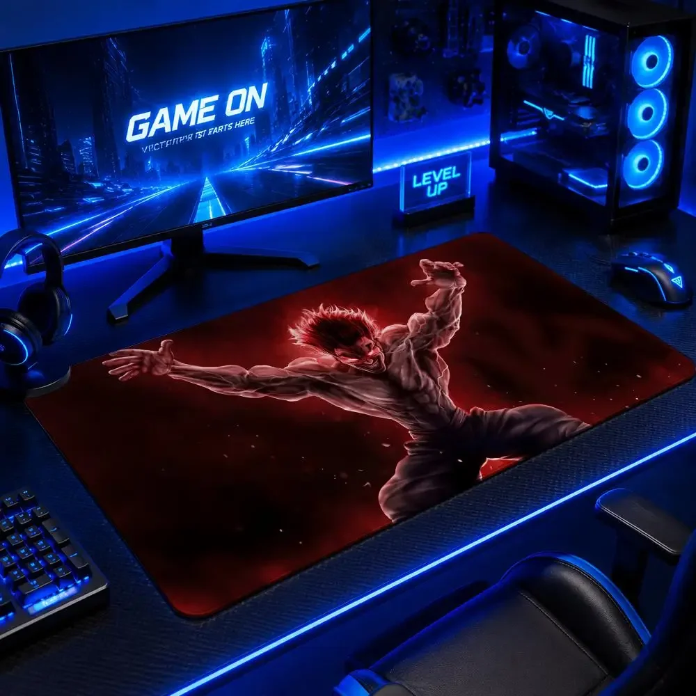 Classic Anime B-Baki the GrapplerS Mouse Pad Gaming Mouse Pad Desk Mat Waterproof Non-Slip Rubber Base Stitched Edges Office
Classic Anime B-Baki the GrapplerS Mouse Pad Gaming Mouse Pad Desk Mat Waterproof Non-Slip Rubber Base Stitched Edges Office