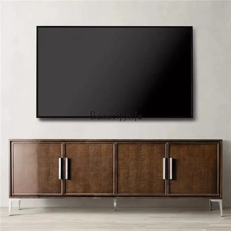 10*American light luxury solid wood TV cabinet storage audio-visual living room bedroom small apartment
10*American light luxury solid wood TV cabinet storage audio-visual living room bedroom small apartment