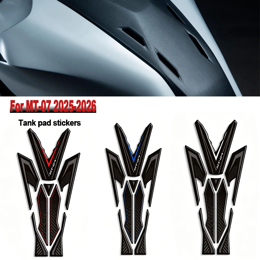 New Motorcycle Tank pad stickers 3D Epoxy resin Protection Gel decals kit For MT-07 MT07 MT 07 2025 2026
New Motorcycle Tank pad stickers 3D Epoxy resin Protection Gel decals kit For MT-07 MT07 MT 07 2025 2026