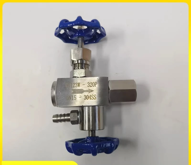 CJ123W-320P Pressure Gauge Multifunctional Needle Valve, Needle Globe Valve with Sampling Port
CJ123W-320P Pressure Gauge Multifunctional Needle Valve, Needle Globe Valve with Sampling Port