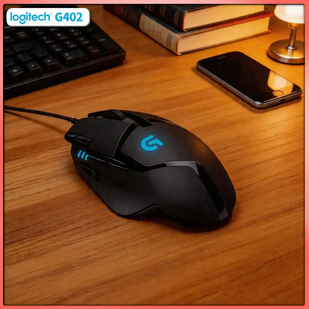 Professional Logitech G402 Gaming Mouse 4000 DPI On-the-Fly Switch 8 Custom Buttons 1ms Report Rate for Daily Gaming Use
Professional Logitech G402 Gaming Mouse 4000 DPI On-the-Fly Switch 8 Custom Buttons 1ms Report Rate for Daily Gaming Use
