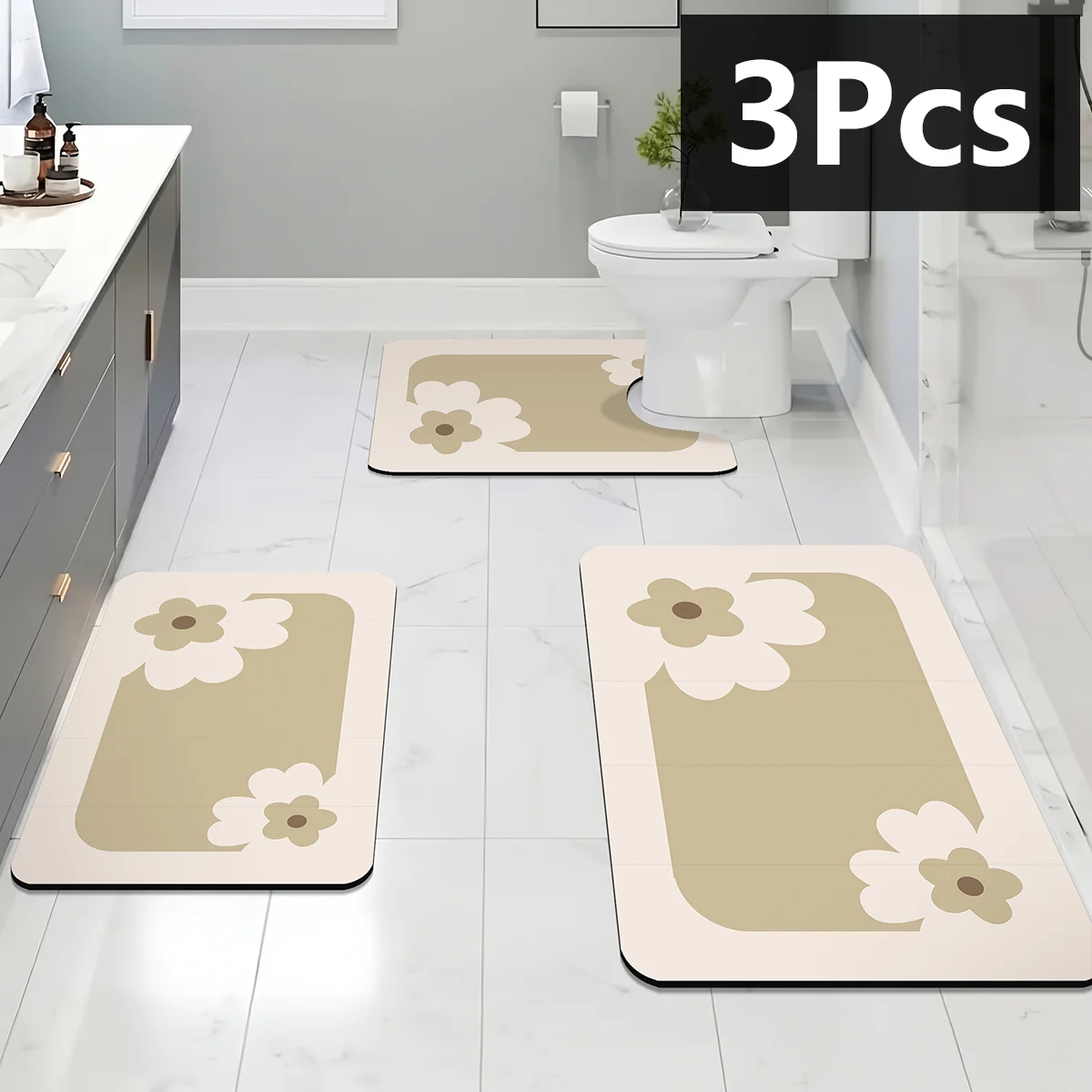 Bathroom anti-slip mat irregularly shaped toilet mat U-shaped absorbent mat square door mat
Bathroom anti-slip mat irregularly shaped toilet mat U-shaped absorbent mat square door mat