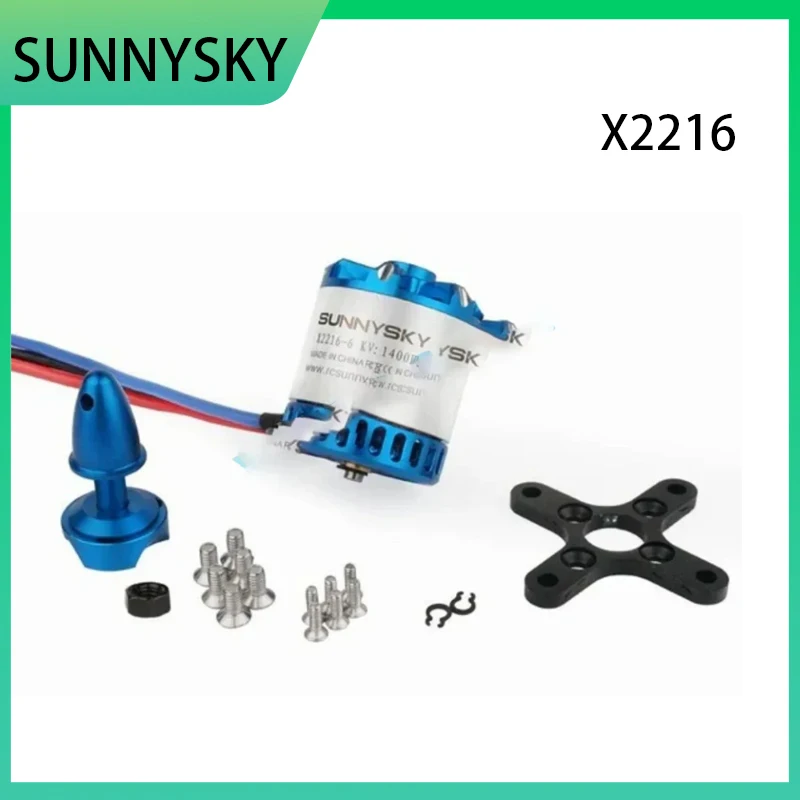 SunnySky X2216 V3 Brushless Motor Multi-KV (KV880-2600) | 3-4S LiPo Dual Shaft Option | FPV Drone Airplane Long
SunnySky X2216 V3 Brushless Motor Multi-KV (KV880-2600) | 3-4S LiPo Dual Shaft Option | FPV Drone Airplane Long