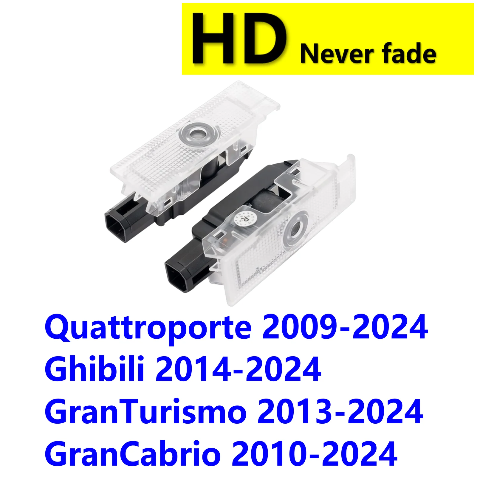 HD 2Pcs Led Car Door Projector Welcome Light For Maserati Quattroporte GranTurismo Ghibli GranCabrio 2022 2024 2023 Accessories
HD 2Pcs Led Car Door Projector Welcome Light For Maserati Quattroporte GranTurismo Ghibli GranCabrio 2022 2024 2023 Accessories