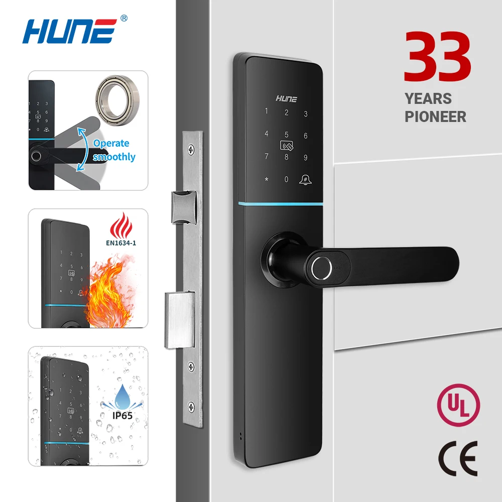 Wear-resistant Durable Dustproof Google Assistant IP65 EN14846 EN1634-1 South America Aluminium Alloy Smart Door Lock
Wear-resistant Durable Dustproof Google Assistant IP65 EN14846 EN1634-1 South America Aluminium Alloy Smart Door Lock