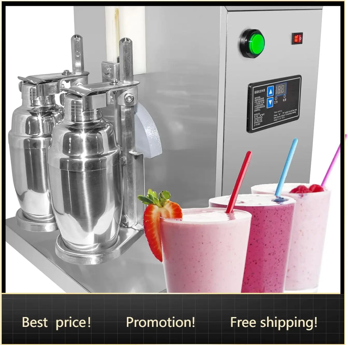 Mixer Cup Milk Tea Mixer Shaker Eelctric Milk Shake
Mixer Cup Milk Tea Mixer Shaker Eelctric Milk Shake