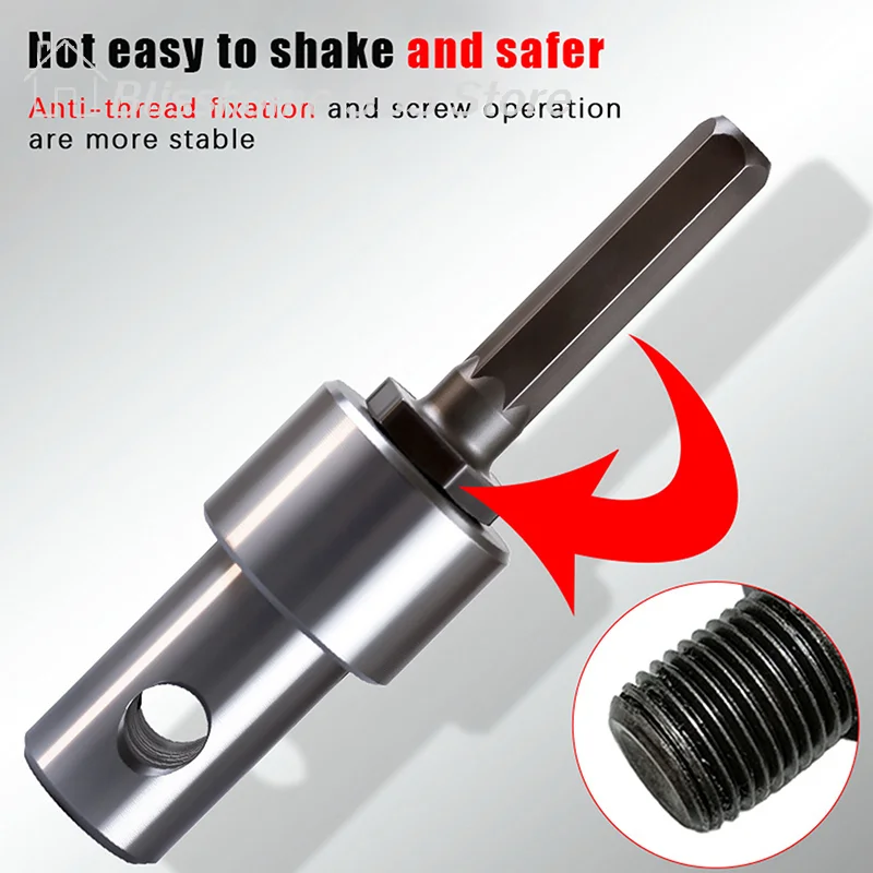 【S】Professional Durable Earth Auger Adapter Tool 4 Interface Types Round Hexagonal Handle Drill Wrench Hammer Machine
【S】Professional Durable Earth Auger Adapter Tool 4 Interface Types Round Hexagonal Handle Drill Wrench Hammer Machine