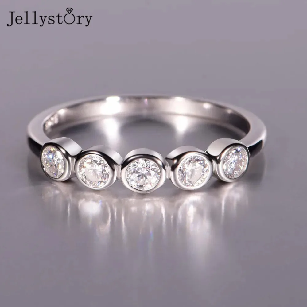 Кольцо JellyStory с 5 муассанитами, серебро 925 пробы, однорядное, круглая огранка, минималистичное, нишевое, для женщин, на каждый день, подарок
Кольцо JellyStory с 5 муассанитами, серебро 925 пробы, однорядное, круглая огранка, минималистичное, нишевое, для женщин, на каждый день, подарок