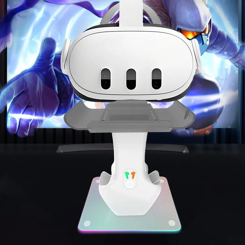 Charging Dock for Meta Quest 3S for Meta Quest 3 VR Headset Controllers Charging Stand with RGB Lighting Display Stand
Charging Dock for Meta Quest 3S for Meta Quest 3 VR Headset Controllers Charging Stand with RGB Lighting Display Stand
