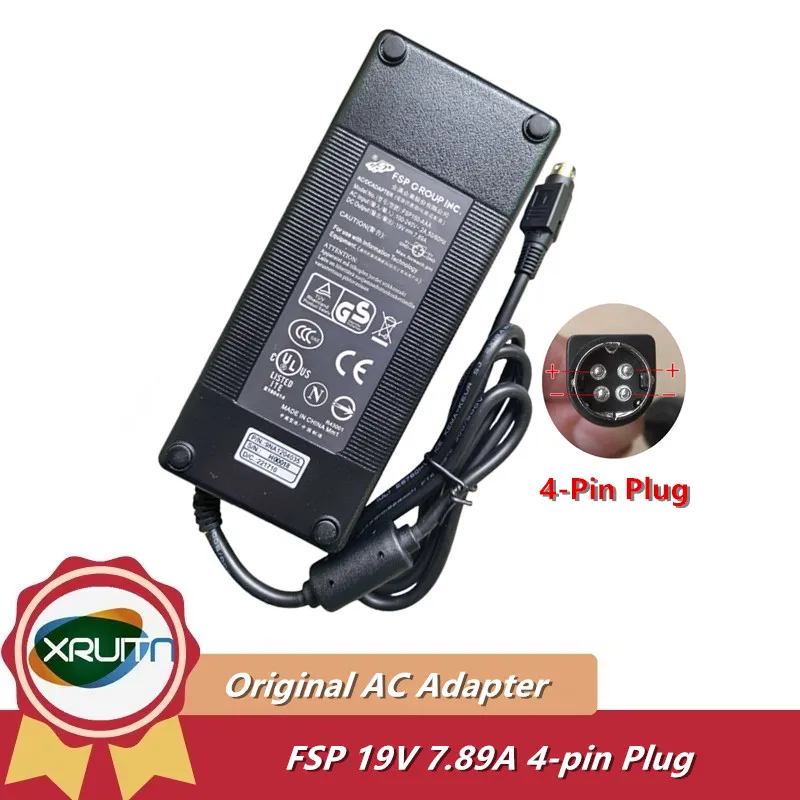 New FSP 19V 7.89A 150W 4-PIN FSP150-AAA AC Adapter For TOBII TX300 GETAC X500 FSP150-ABAN2 FSP150-ABBN1 Charger Power Supply
New FSP 19V 7.89A 150W 4-PIN FSP150-AAA AC Adapter For TOBII TX300 GETAC X500 FSP150-ABAN2 FSP150-ABBN1 Charger Power Supply
