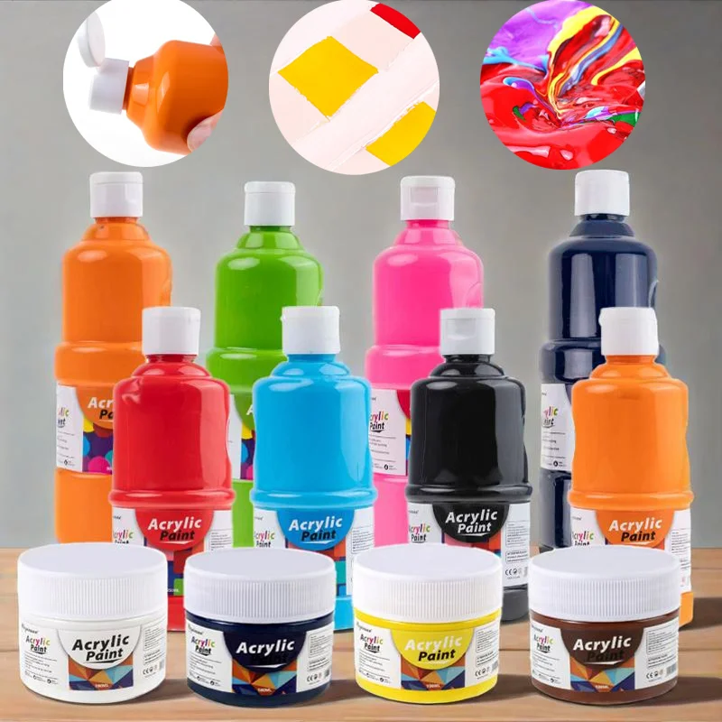 100/250/500ml Acrylic Pigment Waterproof and Sun-resistant Strong Coverage for Stone Canvas Wood Wall Art Painting Graffiti
100/250/500ml Acrylic Pigment Waterproof and Sun-resistant Strong Coverage for Stone Canvas Wood Wall Art Painting Graffiti