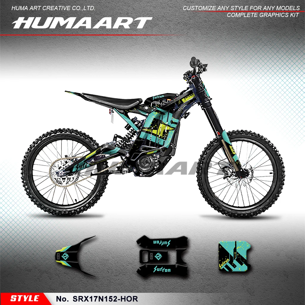 HUMAART Racing Graphics Stickers Complete for Sur Ron Sur-Ron Light Bee X/S Bike Segway X160 X260, Accessories, SRX17N152-HOR
HUMAART Racing Graphics Stickers Complete for Sur Ron Sur-Ron Light Bee X/S Bike Segway X160 X260, Accessories, SRX17N152-HOR