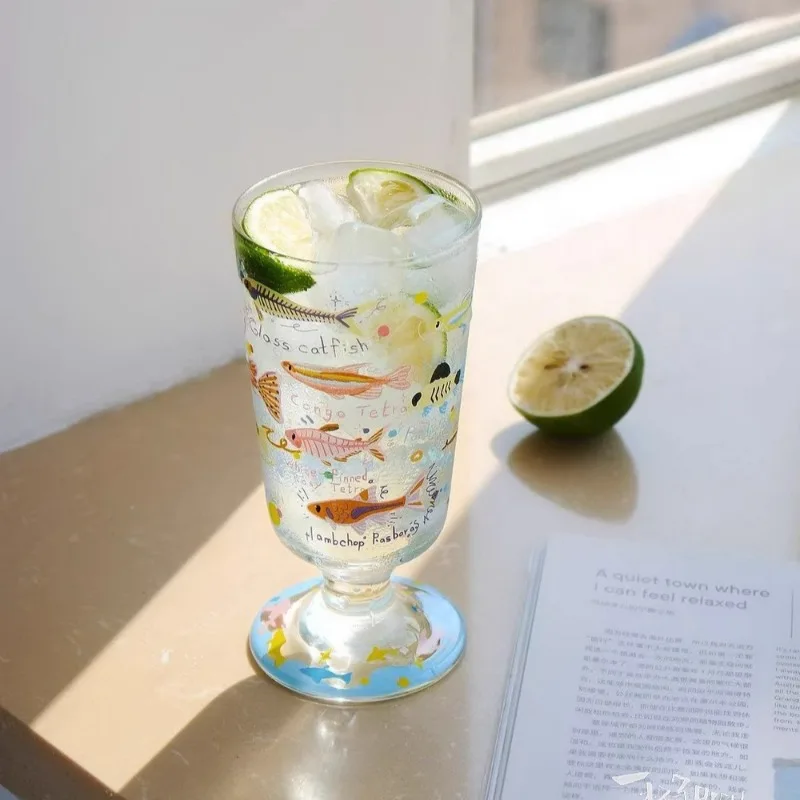 1 шт., чашка океана, красочная тропическая рыба, высокая стеклянная чашка, мороженое, десерт, креативный подарок, предметы интерьера, посуда для напитков, стекло
1 шт., чашка океана, красочная тропическая рыба, высокая стеклянная чашка, мороженое, десерт, креативный подарок, предметы интерьера, посуда для напитков, стекло