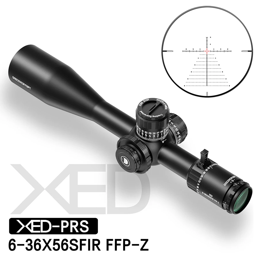 New Discovery XED 6-36X56SFIR FFP-Z MOA Tactical Hunting Scope Outdoor Shooting HD Shockproof First Focal Plane Riflescope
New Discovery XED 6-36X56SFIR FFP-Z MOA Tactical Hunting Scope Outdoor Shooting HD Shockproof First Focal Plane Riflescope