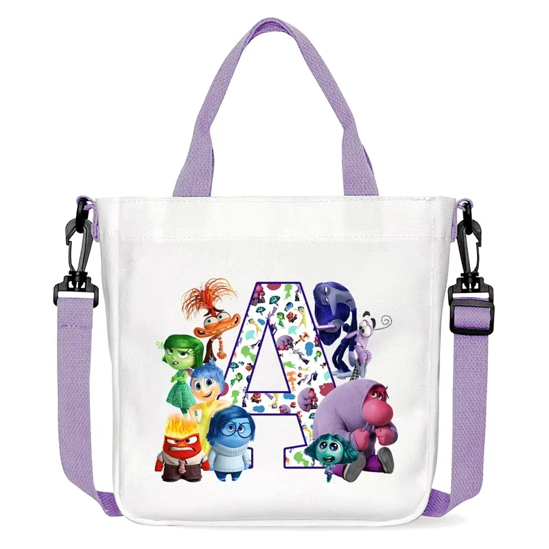 Disney Inside Out 2 Girl Canvas Handbag Boy Anime Cute Crossbody Bag Children Fashion Storage Pouch Kids Casual Accessories Tote
Disney Inside Out 2 Girl Canvas Handbag Boy Anime Cute Crossbody Bag Children Fashion Storage Pouch Kids Casual Accessories Tote