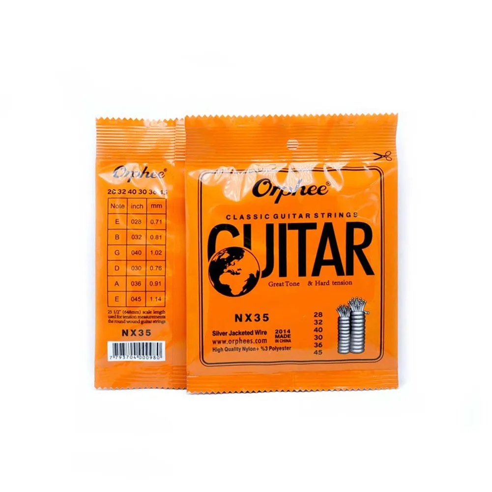 For Classical Guitar Guitar Strings Premium Acoustic Classical Guitar Strings NX35 Nylon String Set Or Guitar Accessories
For Classical Guitar Guitar Strings Premium Acoustic Classical Guitar Strings NX35 Nylon String Set Or Guitar Accessories