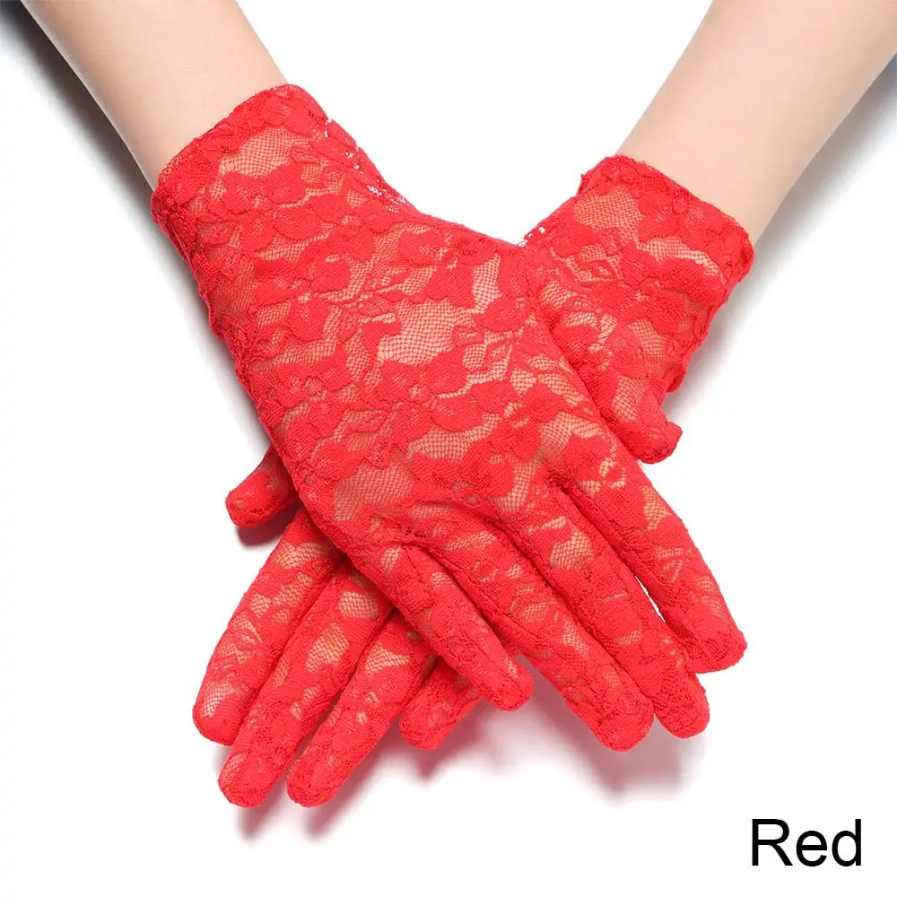 Women Goth Party Driving UV Protection Gloves Bride Lace Gloves Sunscreen Gloves Hollow-Out Mittens
Women Goth Party Driving UV Protection Gloves Bride Lace Gloves Sunscreen Gloves Hollow-Out Mittens