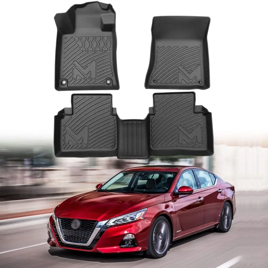 Автомобильные коврики на заказ для Nissan Altima 2019-2026, всепогодная защита, водонепроницаемые, черные, передние и задние.
Автомобильные коврики на заказ для Nissan Altima 2019-2026, всепогодная защита, водонепроницаемые, черные, передние и задние.
