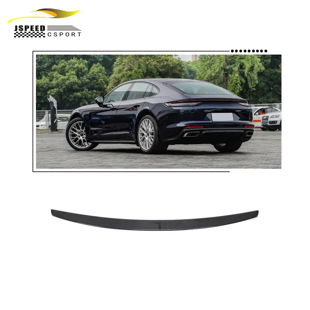 Suitable for Porsche PANAMERA 971 dry carbon fiber rear trunk duckbill spoiler wing lip
Suitable for Porsche PANAMERA 971 dry carbon fiber rear trunk duckbill spoiler wing lip