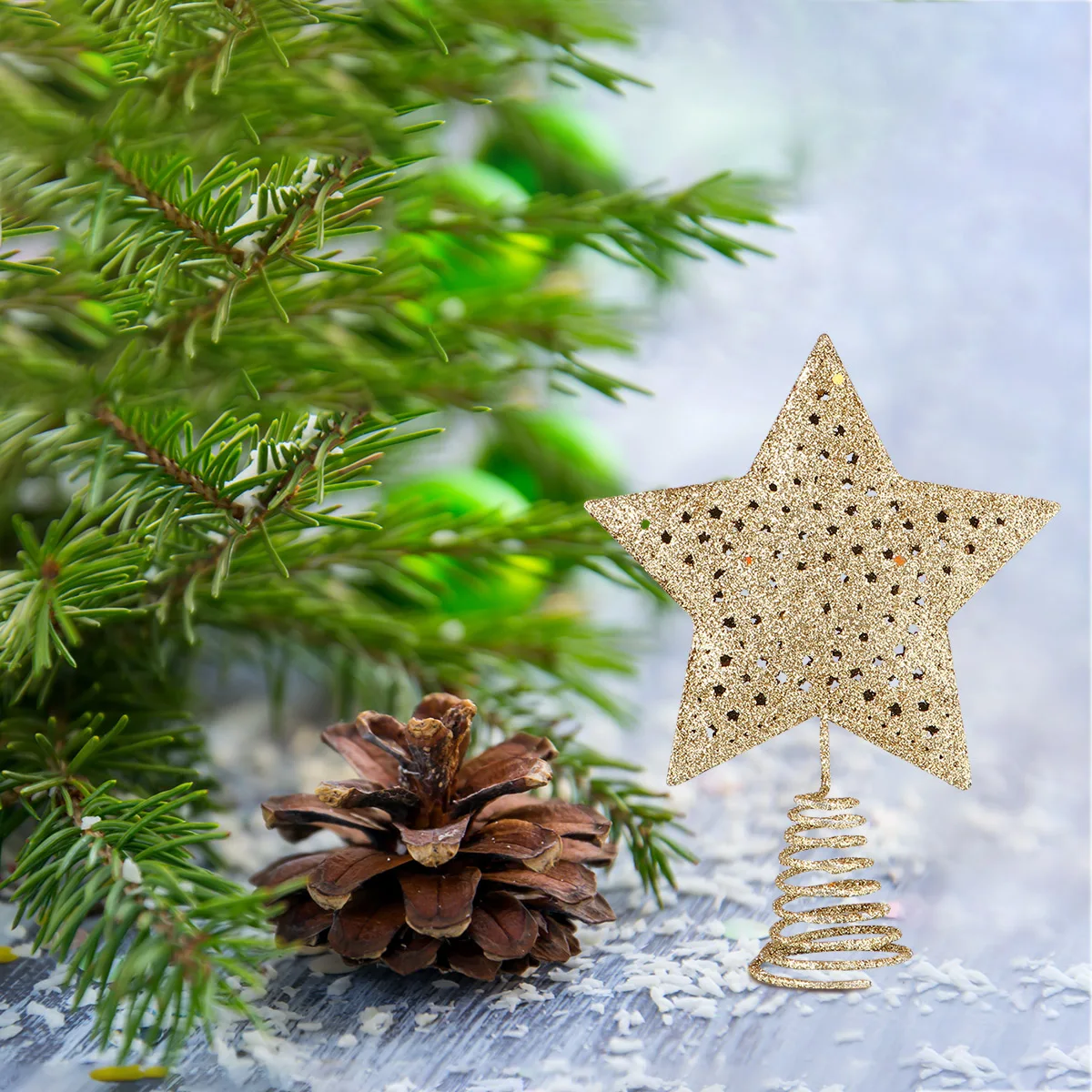 Star Tree Topper Large Size Elegant Pointed Christmas Tree Decoration Party Festival Treetop Decor
Star Tree Topper Large Size Elegant Pointed Christmas Tree Decoration Party Festival Treetop Decor