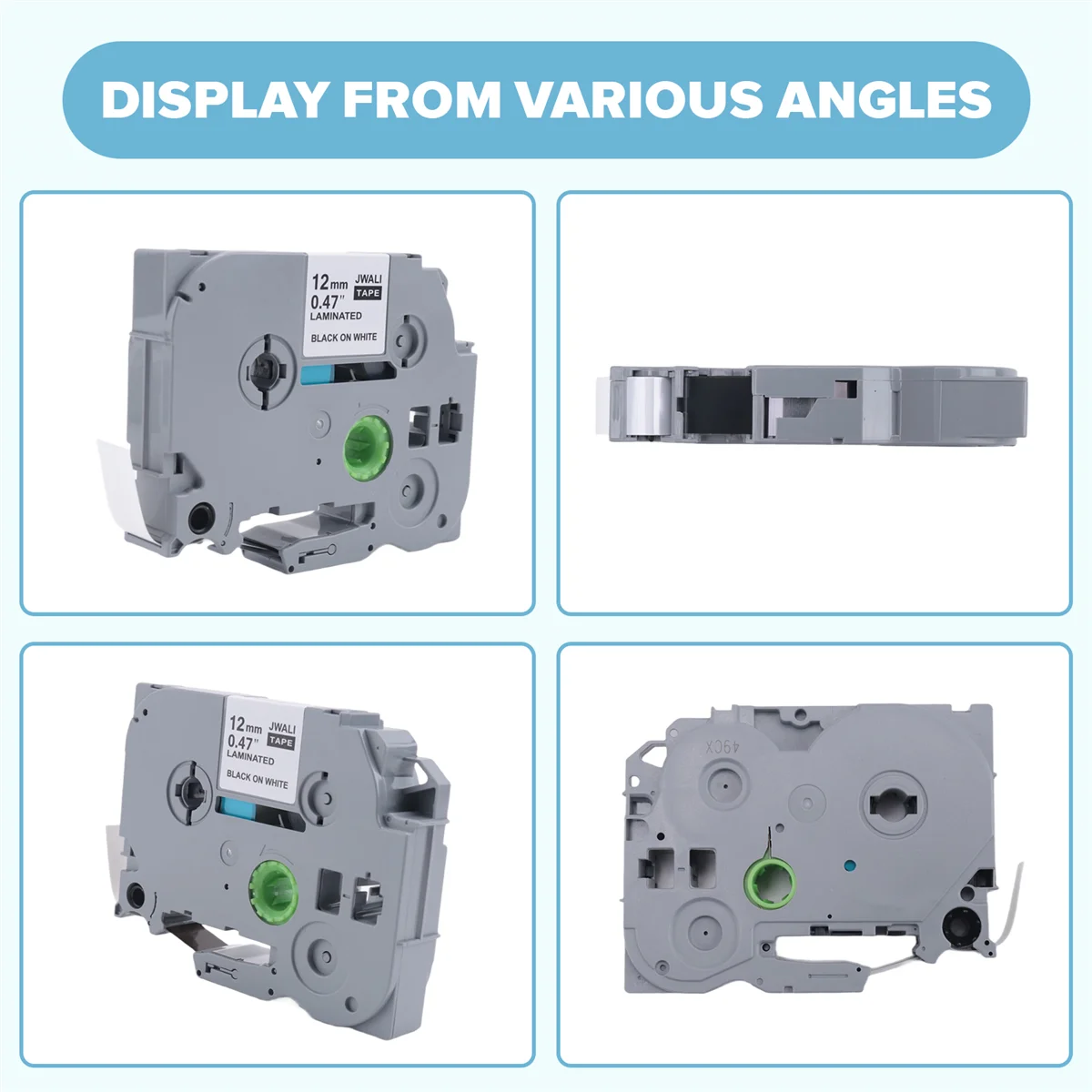 A010, 10 упаковок, сменная лента для изготовления сенсорных этикеток для Brother TZe-231 TZe Tz, 12 мм, 0,47, сменные ламинированные белые этикетки
A010, 10 упаковок, сменная лента для изготовления сенсорных этикеток для Brother TZe-231 TZe Tz, 12 мм, 0,47, сменные ламинированные белые этикетки