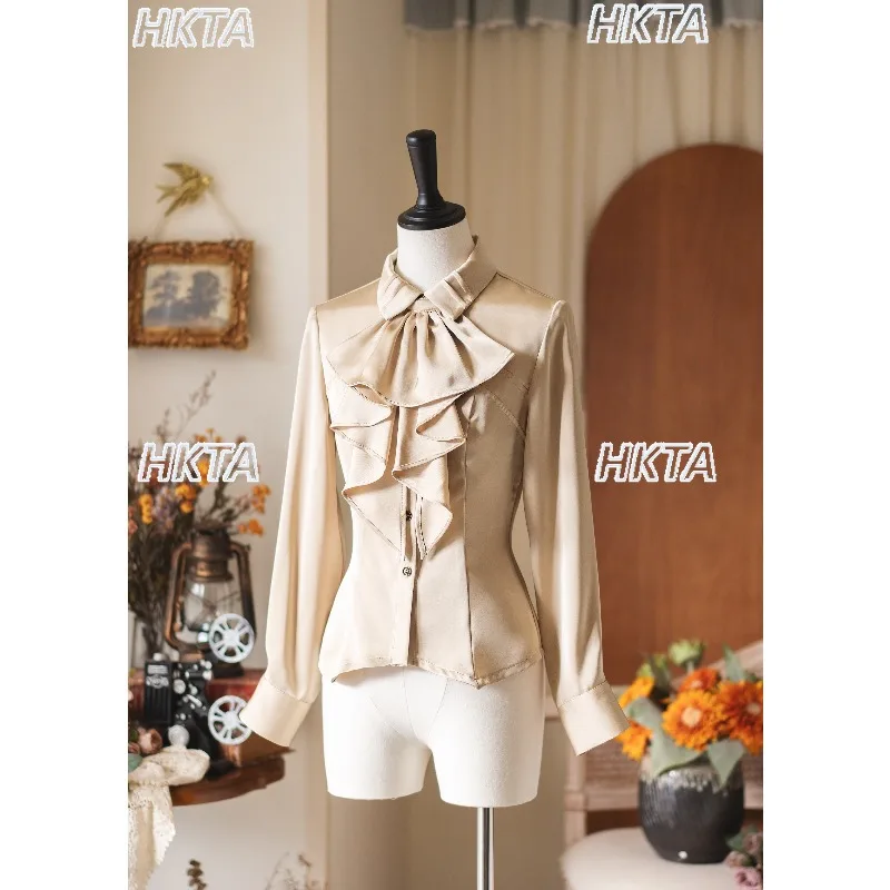 Оригинальное ретро полотенце со слюной в стиле Мори, элегантная рубашка, новинка весны 2026, рубашки с длинными рукавами, атласная блузка, топ, женский
Оригинальное ретро полотенце со слюной в стиле Мори, элегантная рубашка, новинка весны 2026, рубашки с длинными рукавами, атласная блузка, топ, женский