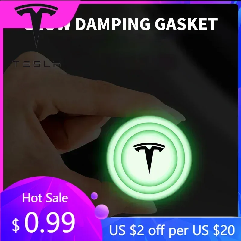 Styling Mouldings For Tesla Model 3 Y Juniper Highland 2020-2026 New 2025 Hot 4pcs Car Door Luminous Shock Absorber Pad Sticker
Styling Mouldings For Tesla Model 3 Y Juniper Highland 2020-2026 New 2025 Hot 4pcs Car Door Luminous Shock Absorber Pad Sticker