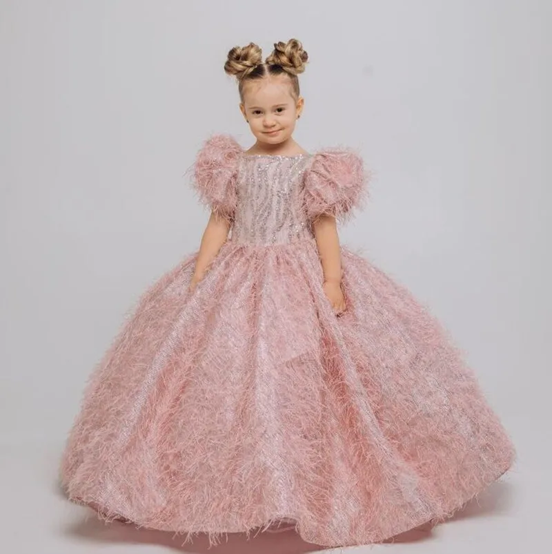 Gorgeous Pink Girls Dresses O Neck Short Sleeves Princess Pageant Dress Prom Gown Flower Girl Dress for Wedding Kid Size 1-14T
Gorgeous Pink Girls Dresses O Neck Short Sleeves Princess Pageant Dress Prom Gown Flower Girl Dress for Wedding Kid Size 1-14T