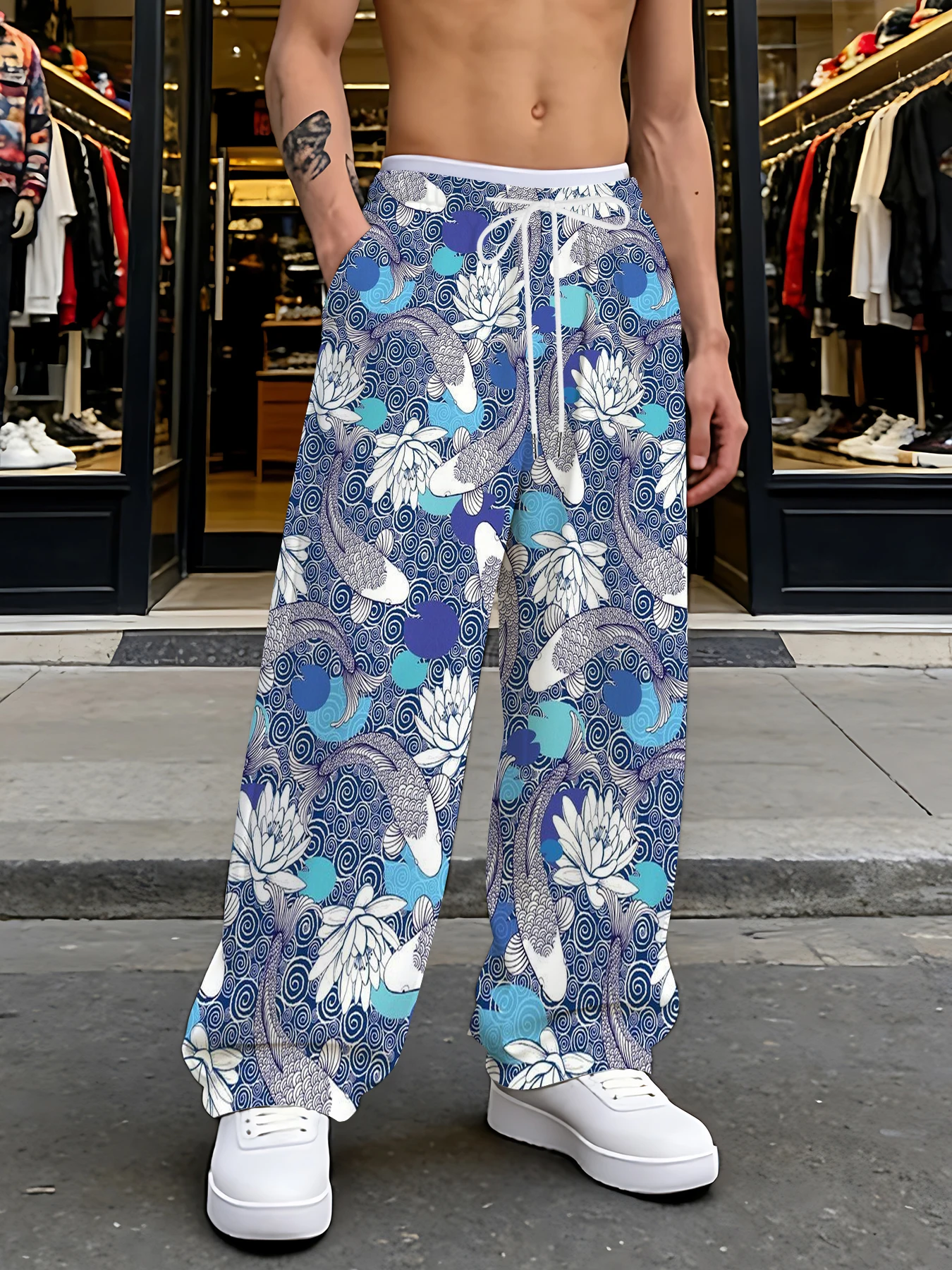 From Work to Weekend: Elegant & Chic Polyester Maxi-Print Straight-Leg Trousers!
From Work to Weekend: Elegant & Chic Polyester Maxi-Print Straight-Leg Trousers!