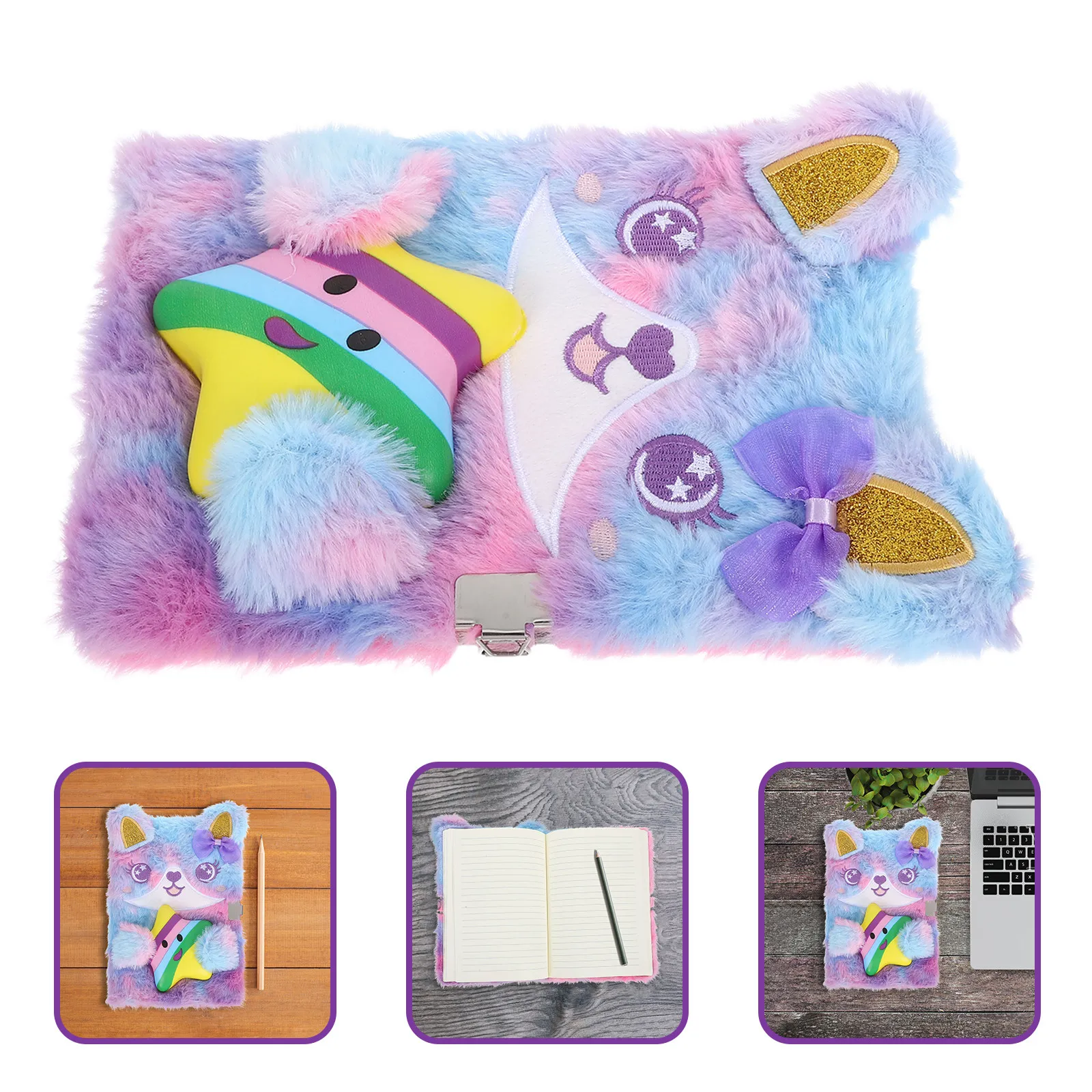 Cartoon Animal Notebook Soft Lock Secret Diary for School Travel Cute Writing Journal Book
Cartoon Animal Notebook Soft Lock Secret Diary for School Travel Cute Writing Journal Book