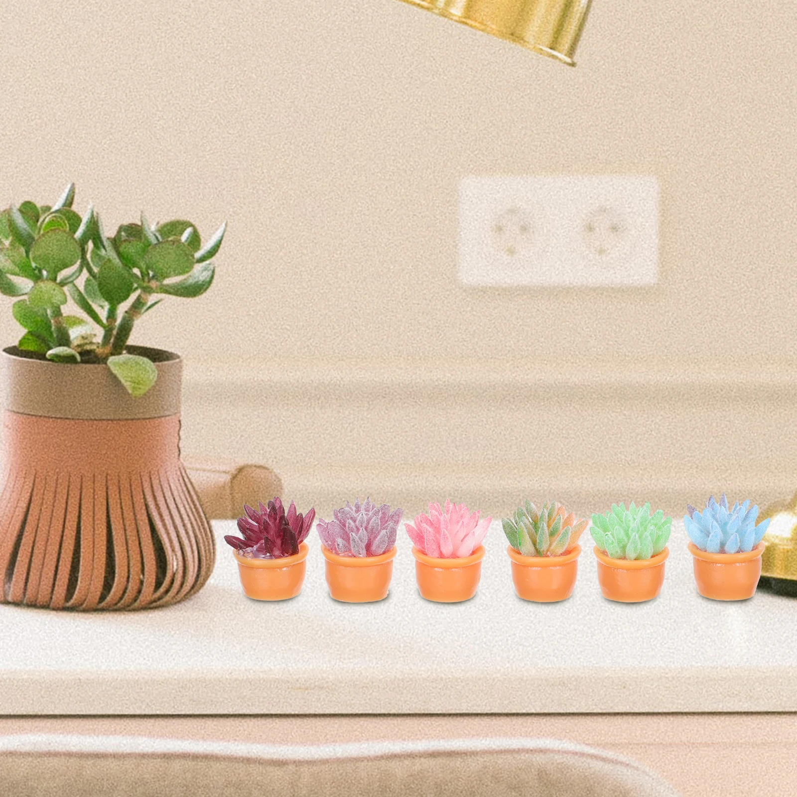6Pcs Resin Succulent Decor Mini Bonsai Plant Micro Landscape Accessories for Outdoor Garden Desktop Potting Scene Layout
6Pcs Resin Succulent Decor Mini Bonsai Plant Micro Landscape Accessories for Outdoor Garden Desktop Potting Scene Layout