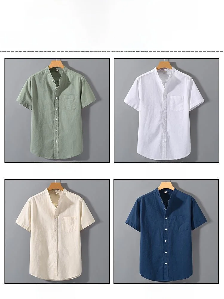Pierre Cardin Cotton Linen ort Sve irt Men's Summer New Sle Casual Thin Stand Collar Pure Color irt Artistic Sle
Pierre Cardin Cotton Linen ort Sve irt Men's Summer New Sle Casual Thin Stand Collar Pure Color irt Artistic Sle