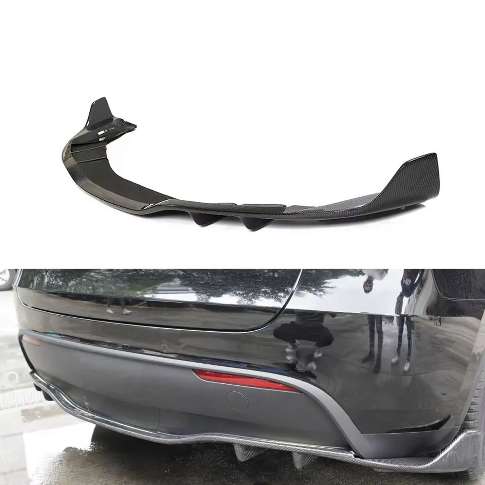 Carbon Fiber Rear Bumper Diffuser Lip for Tesla Model Y Sport Utility 4-Door 2019 - 2021
Carbon Fiber Rear Bumper Diffuser Lip for Tesla Model Y Sport Utility 4-Door 2019 - 2021