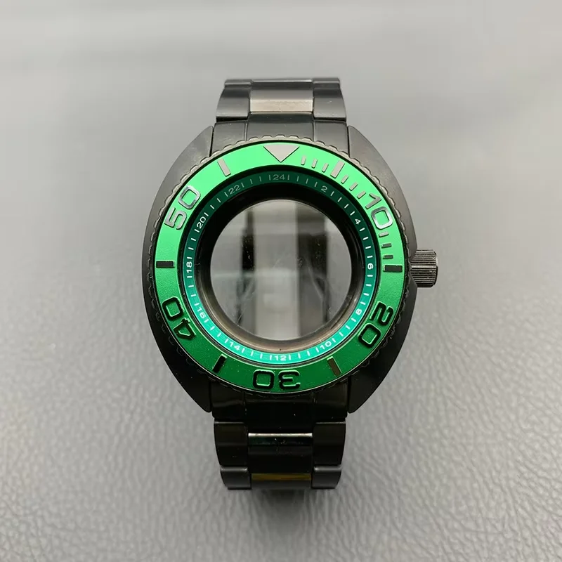 Black 6105 6309 Turtle Abalone Watch Case and Bracelet Set 44mm Fit NH35 NH36 4R 7S Movement Watch Case and 22mm Watch Stap Kits
Black 6105 6309 Turtle Abalone Watch Case and Bracelet Set 44mm Fit NH35 NH36 4R 7S Movement Watch Case and 22mm Watch Stap Kits