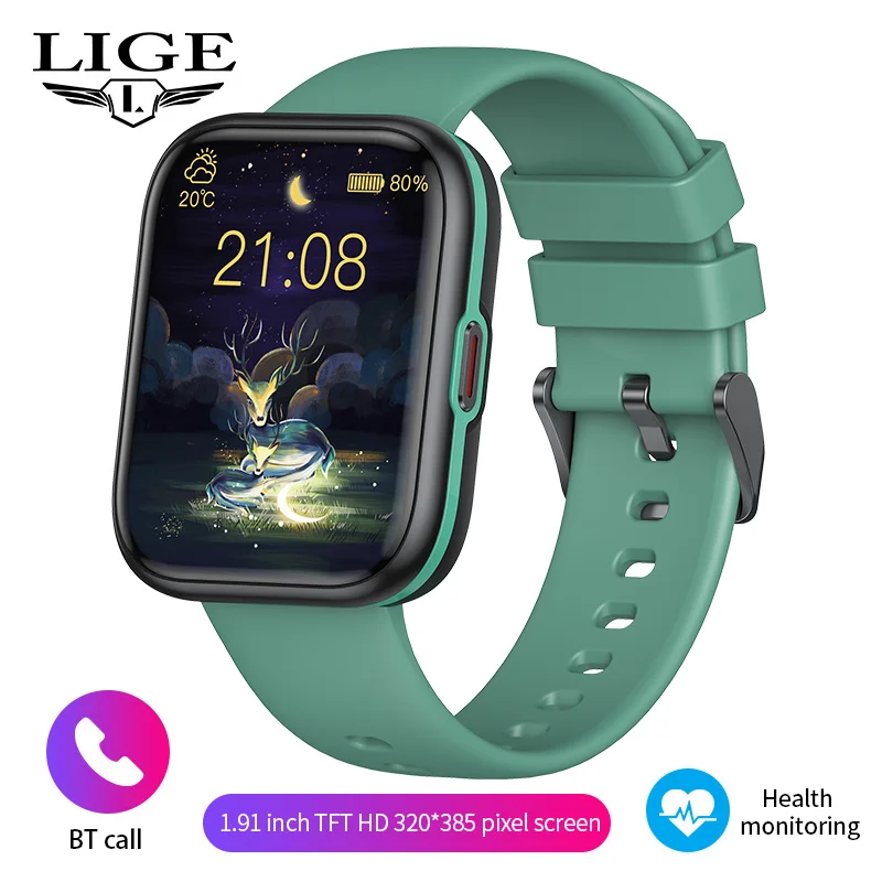 LIGE 2026 Men's Smart Watch Sports Heart Rate Monitor NFC SOS Bluetooth Call Waterproof Flashlight Clearance Sale Smartwatch
LIGE 2026 Men's Smart Watch Sports Heart Rate Monitor NFC SOS Bluetooth Call Waterproof Flashlight Clearance Sale Smartwatch