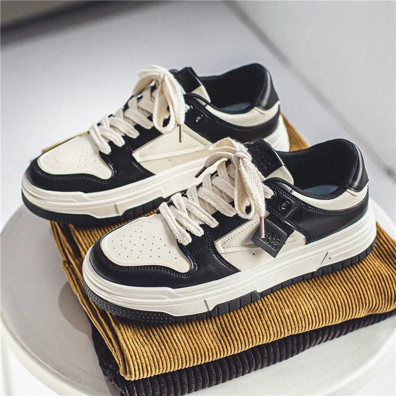 Мужская повседневная обувь, кожаные белые туфли, удобные вулканизированные кроссовки, мужская спортивная обувь, Zapatos De Hombre
Мужская повседневная обувь, кожаные белые туфли, удобные вулканизированные кроссовки, мужская спортивная обувь, Zapatos De Hombre