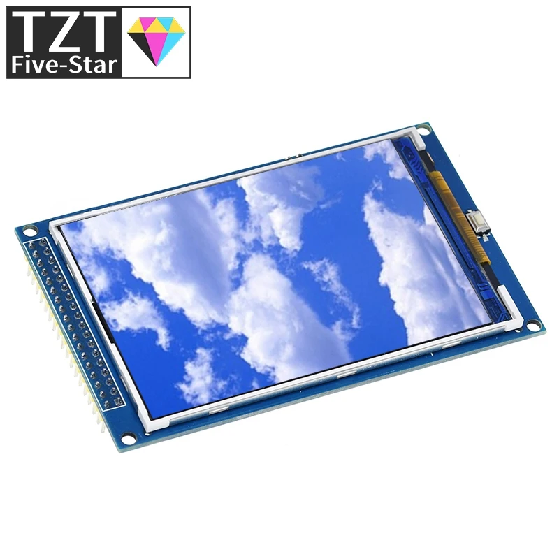 TZT 3.5 inch TFT LCD screen module Ultra HD 320X480 for Arduino MEGA 2560 R3 Board
TZT 3.5 inch TFT LCD screen module Ultra HD 320X480 for Arduino MEGA 2560 R3 Board
