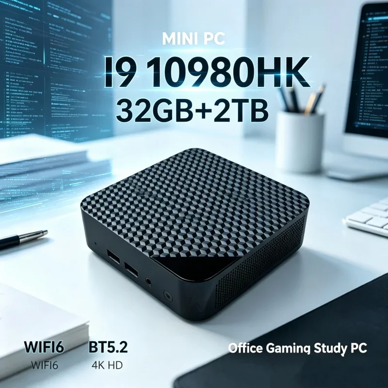 Splendid 2026 Shining Kestrel MINI PC Equipped With Core I9 10980HK Voluminous RAM 1TB SSD WIFI 6 BT5.2 4K HD Fluid Cinematic
Splendid 2026 Shining Kestrel MINI PC Equipped With Core I9 10980HK Voluminous RAM 1TB SSD WIFI 6 BT5.2 4K HD Fluid Cinematic