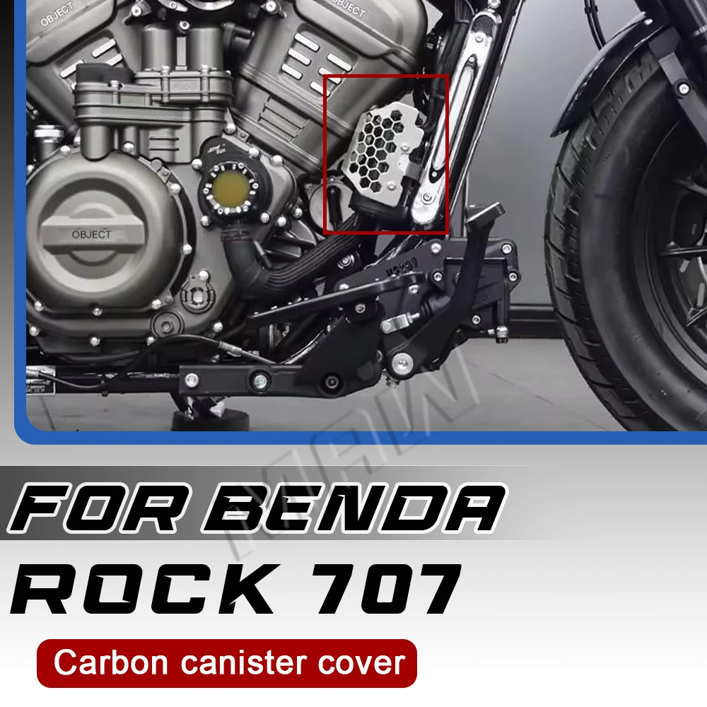 Carbon Canister Guard Cover for BENDA ROCK 707 Ultra 707Pro Retro Stainless Steel Protector Modified Parts
Carbon Canister Guard Cover for BENDA ROCK 707 Ultra 707Pro Retro Stainless Steel Protector Modified Parts