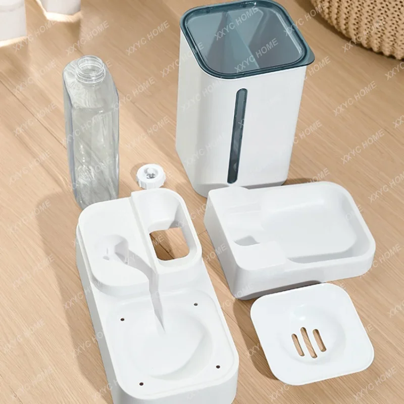 Cat Bowl Double Bowl Automatic Drinking Water Feeder Cat Food Integrated Rice Anti-Knock Dog Food
Cat Bowl Double Bowl Automatic Drinking Water Feeder Cat Food Integrated Rice Anti-Knock Dog Food