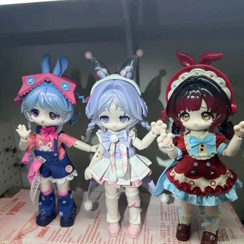Original In-Stock COME4FREE Bangni Bunny Dream Box Special 1/6 Scale Movable Dress-Up BJD Doll Blind Box Figurine Toys Gifts
Original In-Stock COME4FREE Bangni Bunny Dream Box Special 1/6 Scale Movable Dress-Up BJD Doll Blind Box Figurine Toys Gifts