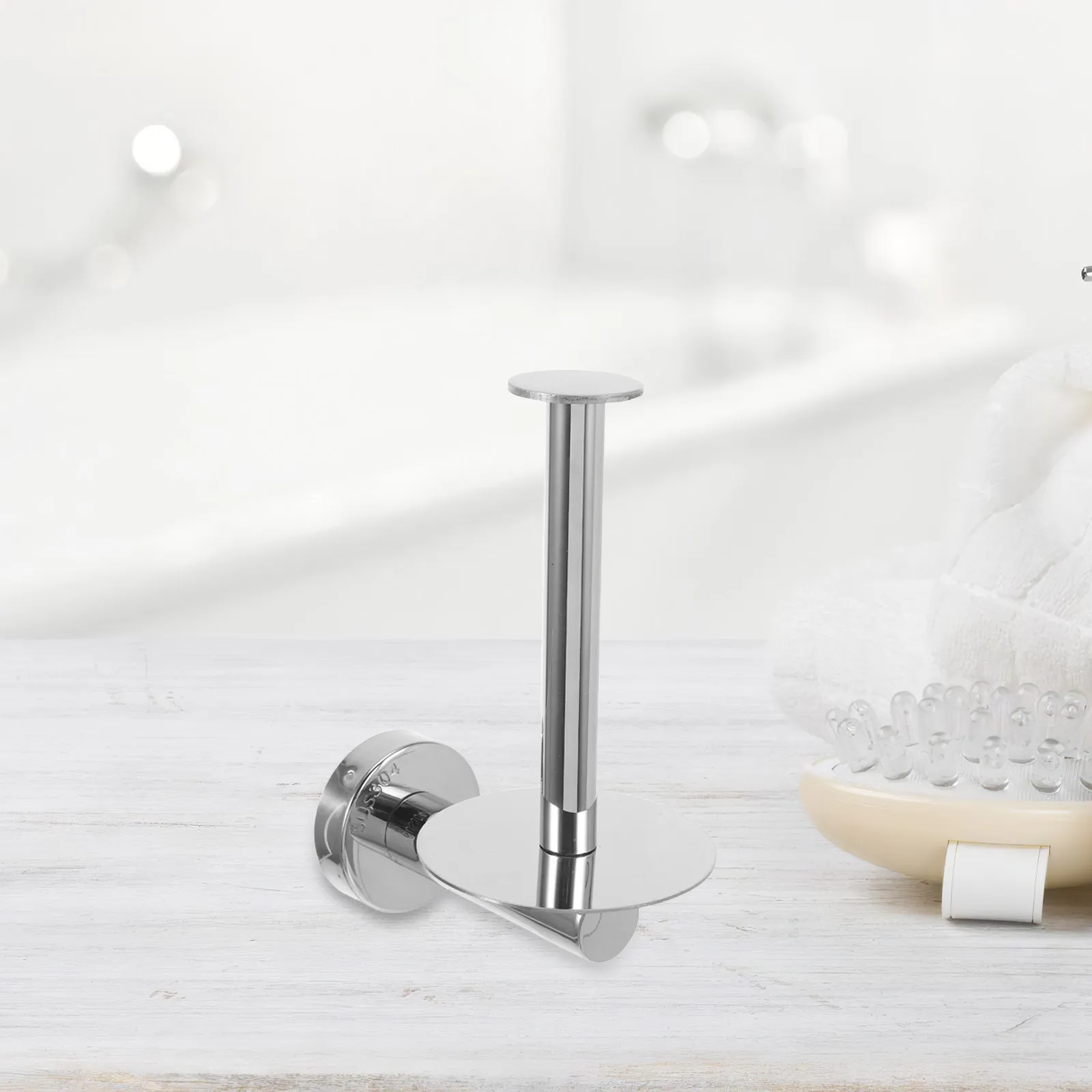 Silver Solid Stainless Steel Toilet Paper Holder Bathroom Storage Rack Polished Surface Paper Towel Rack for Home Hotel
Silver Solid Stainless Steel Toilet Paper Holder Bathroom Storage Rack Polished Surface Paper Towel Rack for Home Hotel