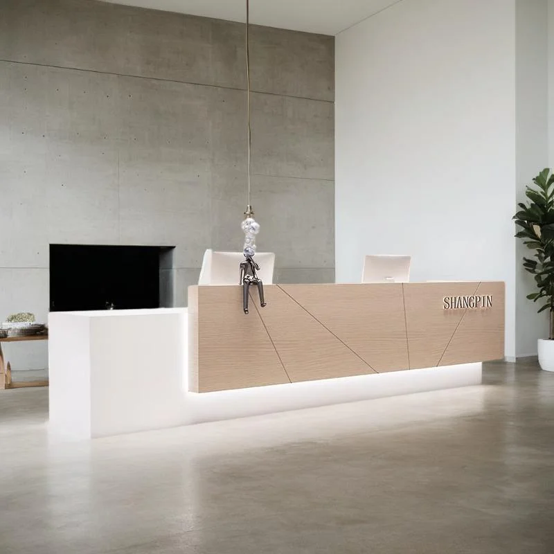 Modern Reception Counter Lectern Simple Furniture Desk Long Professional Office Executive Luxurious Shop Recepcion Service
Modern Reception Counter Lectern Simple Furniture Desk Long Professional Office Executive Luxurious Shop Recepcion Service