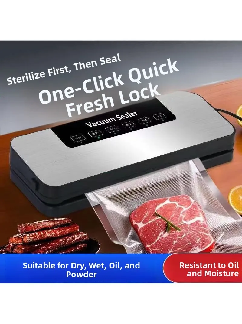 New Automatic Intelligent Vacuum Sealer Machine Home Preservation Food Packaging Machine Sealing Plastic Sealer Commercial Use
New Automatic Intelligent Vacuum Sealer Machine Home Preservation Food Packaging Machine Sealing Plastic Sealer Commercial Use